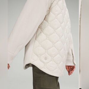 EUC!lululemon Insulated Wool Blend Shacket